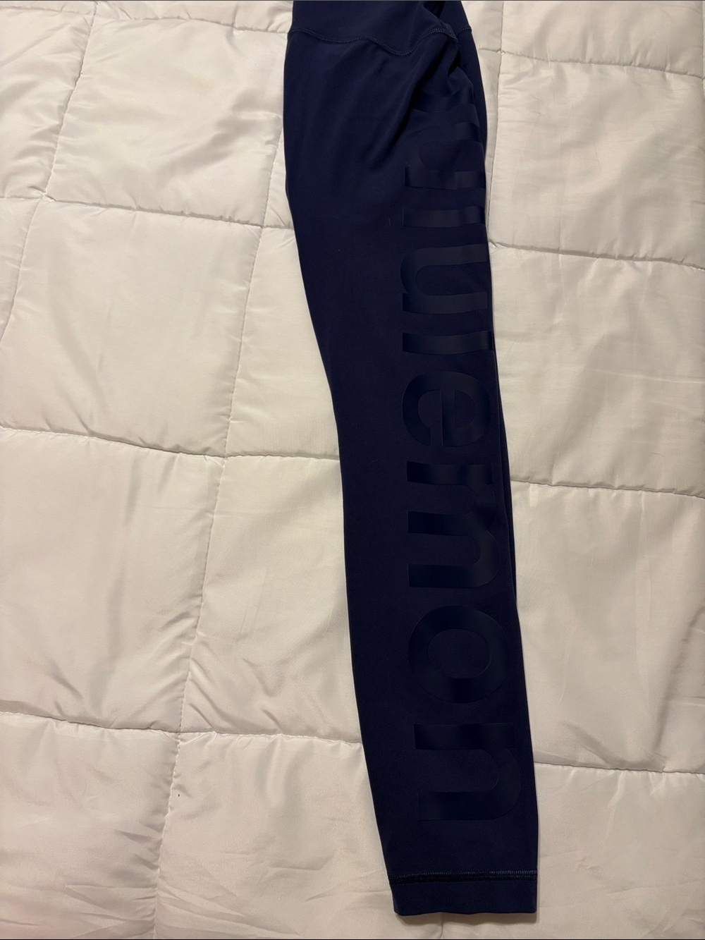 Lululemon Align High-Rise Pant 25" Graphic Like New Night Sea Size 4 - Picture 6 of 12